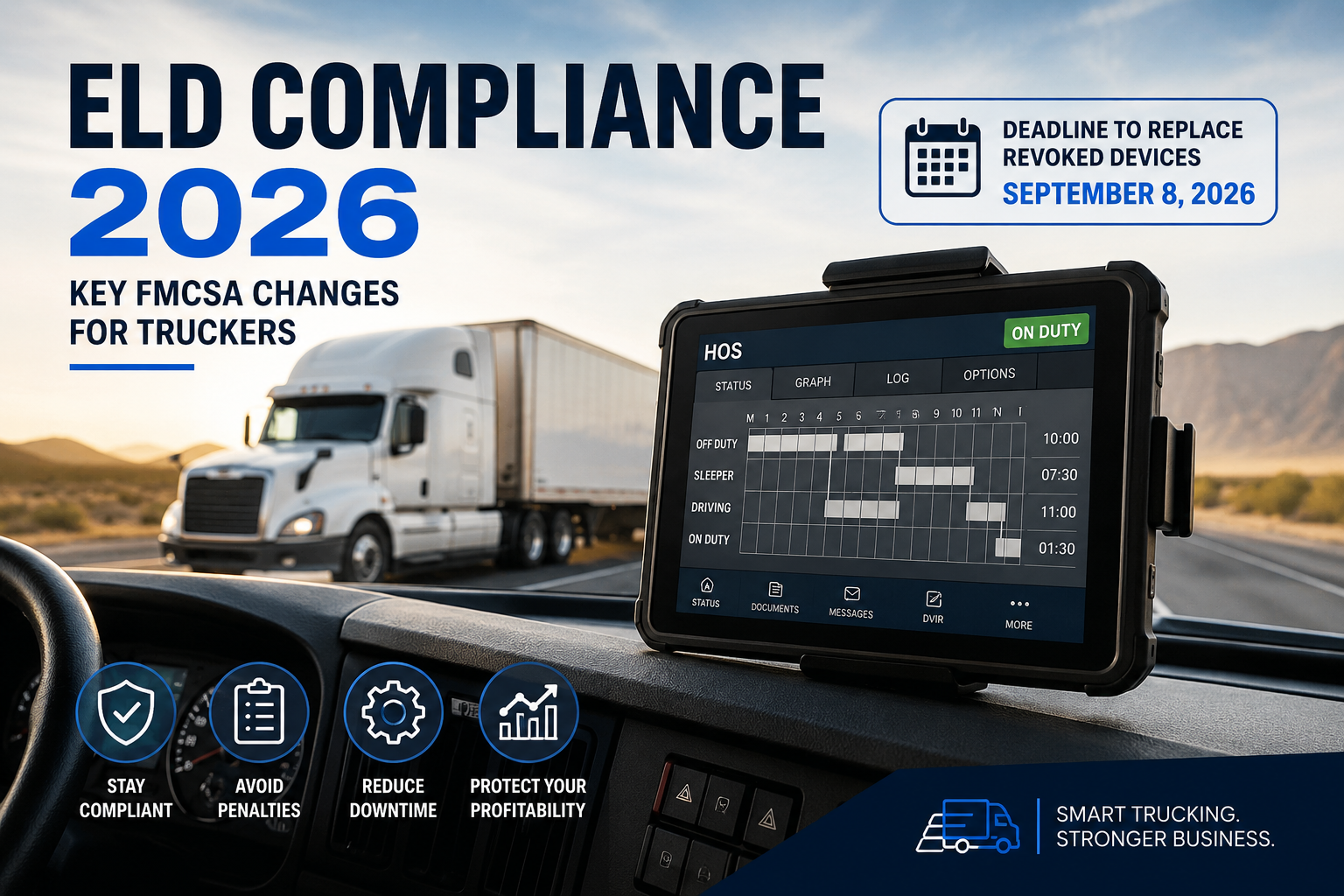 ELD Compliance 2026: Key FMCSA Changes for Truckers
